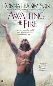 Cover of: Awaiting the Fire (Berkley Sensation) by Donna Lea Simpson