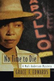 Cover of: No time to die: a Mali Anderson mystery
