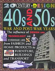 Cover of: Design in the Twentieth Century: War and Post War (1940s-1950s) (Design in the Twentieth Century)