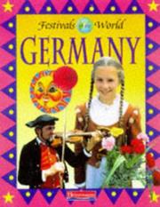 Cover of: Germany (Festivals of the World)