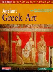 Cover of: Ancient Greek Art (Art in History)