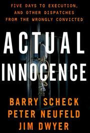 Cover of: Actual Innocence | Barry Scheck