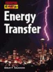 Cover of: Energy Transfers (Essential Energy) by Robert Snedden