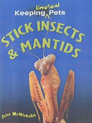Stick Insects (Keeping Unusual Pets) by June McNicholas