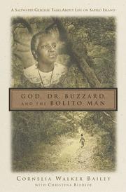 Cover of: God, Dr. Buzzard, and the Bolito Man by Cornelia Bailey