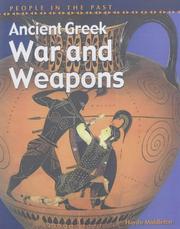 Cover of: People in the Past: Ancient Greek War & Weapons (People in the Past)