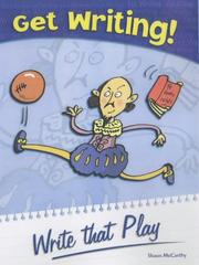Cover of: Write That Play (Get Writing)