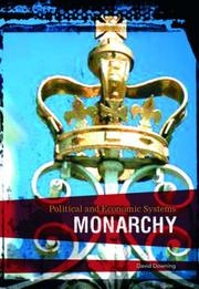 Cover of: Monarchy (Political & Economical History)