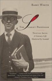 The Scarlet Professor by Barry Werth