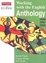 Cover of: Working with the English Anthology (NEAB GCSE English)