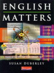 English Matters by Michael Cousins, Christopher Griffin, Susan Duberley, Lisa Roberts, Clare Constant