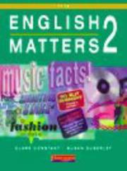 Cover of: English Matters: 11-14