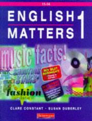 Cover of: English Matters 11-14