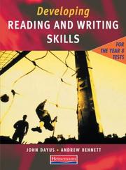 Cover of: Developing Reading and Writing Skills