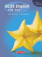 Cover of: GCSE English for OCR