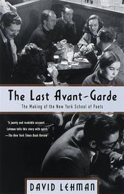 Cover of: The Last Avant-Garde by David Lehman