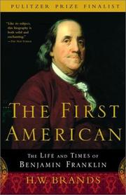 Cover of: The First American by Henry William Brands