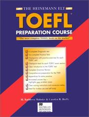 Cover of: The Heinemann Toefl Preparation Course by M. Kathleen Mahnke, Carolyn B. Duffy