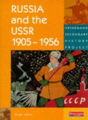 Cover of: Russia and the USSR, 1905-56 (Heinemann Secondary History Project)