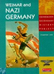 Cover of: Weimar and Nazi Germany