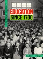 Cover of: Education Since 1700 (Heinemann History Study Units)