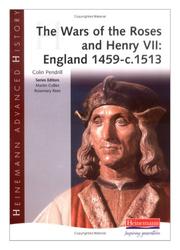 Cover of: The War of the Roses and Henry VII by Colin Pendrill