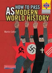Cover of: How to Pass AS Modern World History