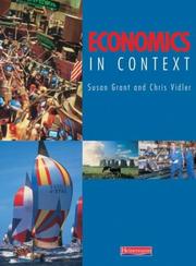 Cover of: Economics in Context