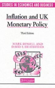 Cover of: Inflation and UK Monetary Policy (Studies in Economics & Business)
