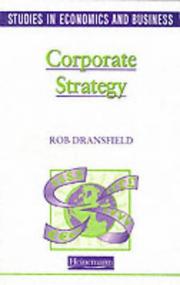 Cover of: Corporate Strategy (Studies in Economics & Business)