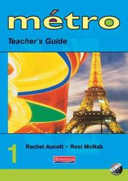 Cover of: Metro 1: Teachers Guide - Revised Edition (Metro)