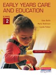 Cover of: S/NVQ Early Years Care and Education