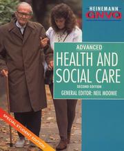 Cover of: GNVQ Health and Social Care by Neil Moonie