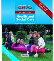Cover of: Foundation GNVQ Health and Social Care (Gnvq Health & Social Foundatn)