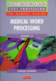 Cover of: Medical Word Processing