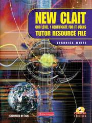 Cover of: New CLAIT OCR Level 1 Certificate for IT Users