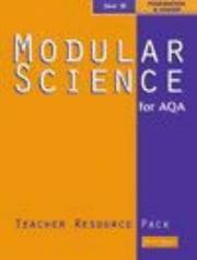 Cover of: Modular Science for AQA by Keith Hirst, Keith Hirst, Mike Hiscock, David Sang, Martin Stirrup