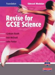 Cover of: Revise for Science GCSE: Edexcel Modular: Foundation (Revise for Science GCSE)