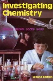 Cover of: Investigating Chemistry