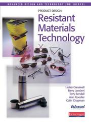 Cover of: Advanced Design and Technology for EdExcel (Advanced Design & Technology for Edexcel)