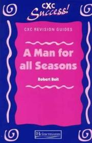 Cover of: CXC Revision Guide: "A Man for All Seasons" (CXC Revision Guides)