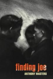 Cover of: Finding Joe by Anthony Masters