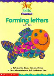 Cover of: Forming Letters (Skills for Early Years)