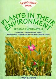 Plants in Their Environment (Resource Bank Science) by Dawn Sanders