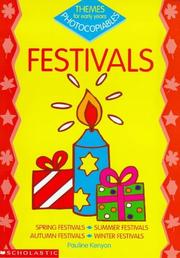 Cover of: Festival Themes (Themes for Early Years Photocopiable)