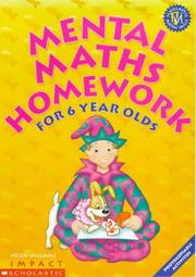 Cover of: Mental Maths Homework for 9 Year Olds (Mental Maths Homework)