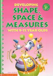 Cover of: With 9-11 Year Olds (Developing Shape, Space & Measure)