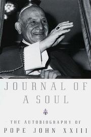 Cover of: Journal of a Soul: The Autobiography of Pope John XXIII