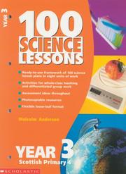 Cover of: 100 Science Lessons for Year 3 (100 Science Lessons)