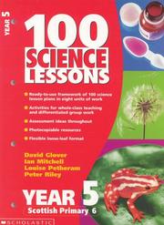 Cover of: 100 Science Lessons for Year 5 (100 Science Lessons)
